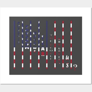 Where is Freedom? (U.S. Flag) Posters and Art